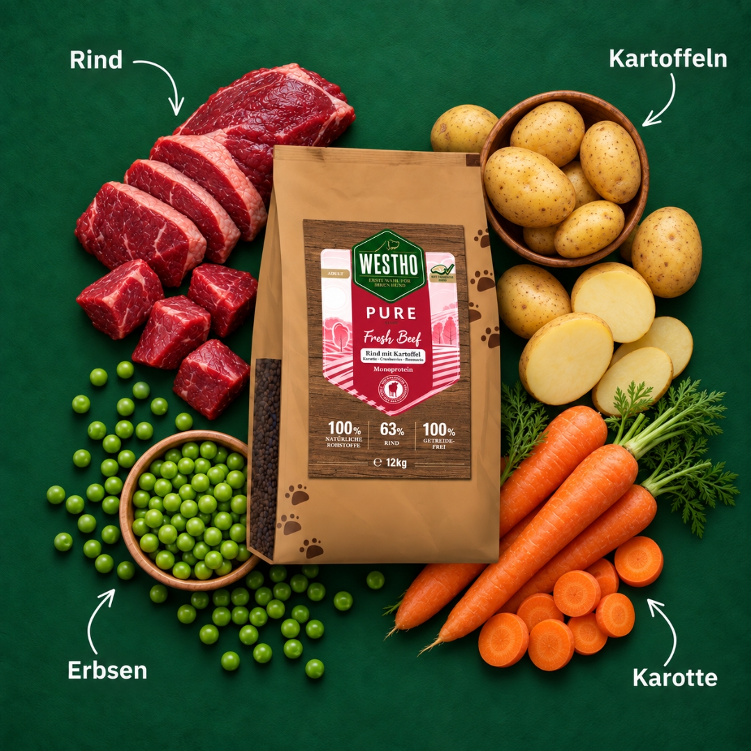 Pure Rind & Kartoffel 12 kg