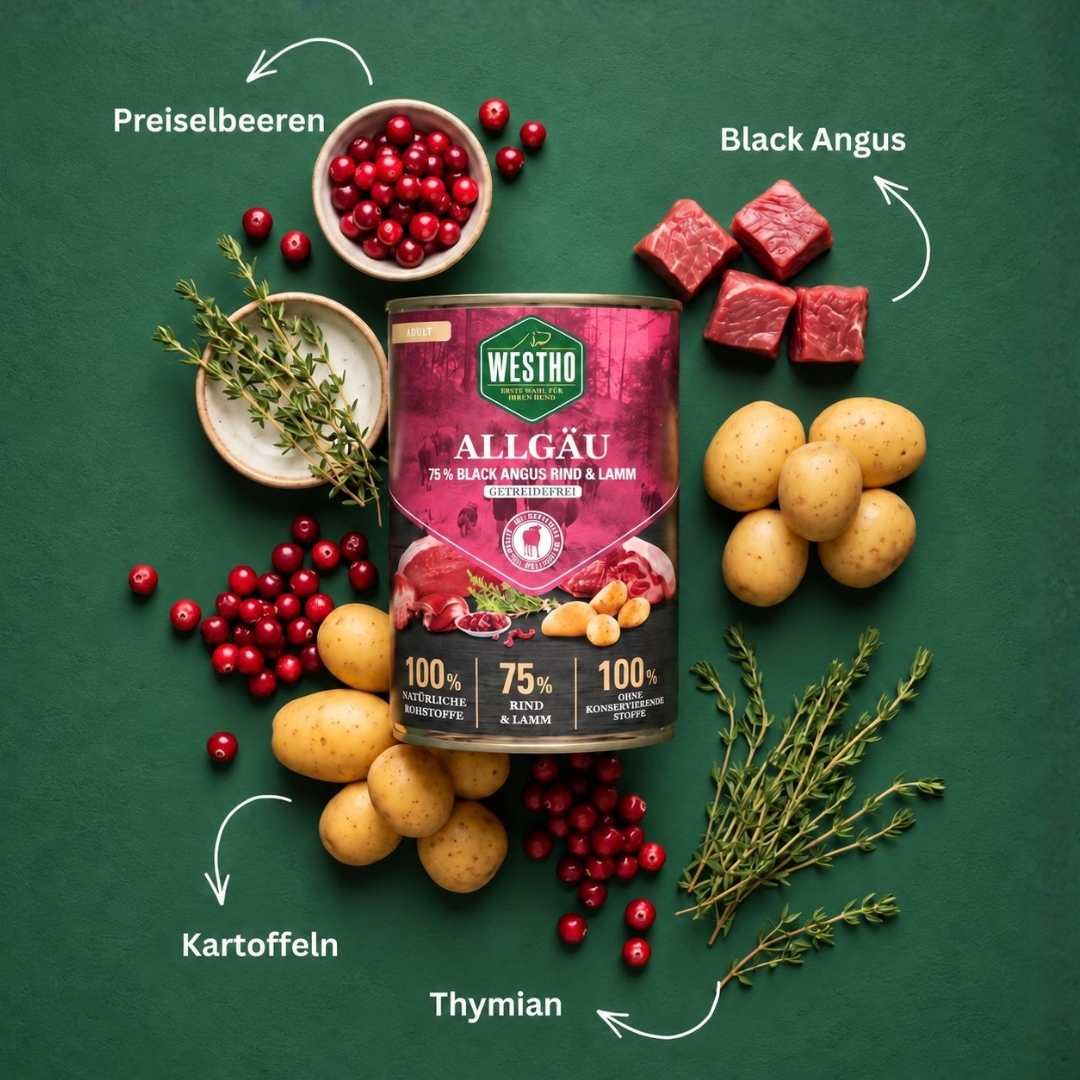 Allgäu 400g (mit 75 % Black Angus Rind & Weidelamm)
