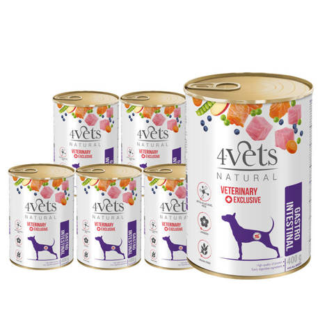 4Vets Gastro Intestinal 400g - 6er Pack