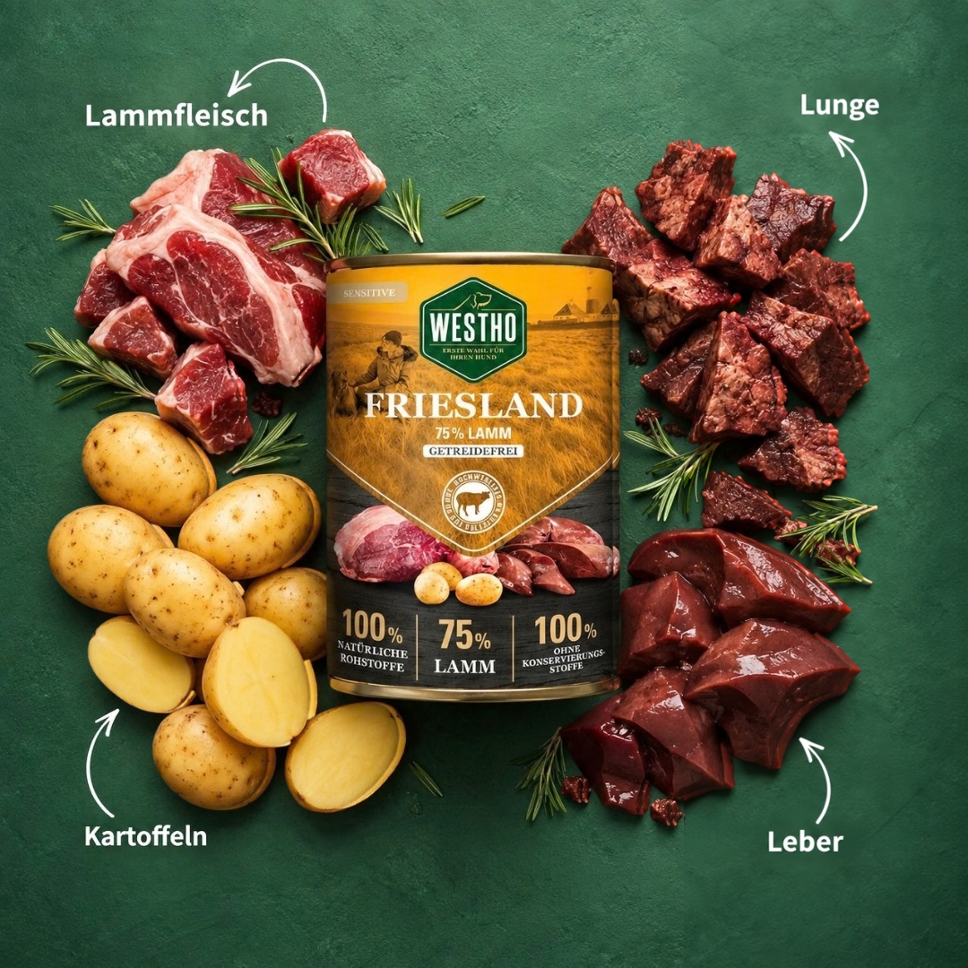 Friesland 800g (mit 75 % Weidelamm)